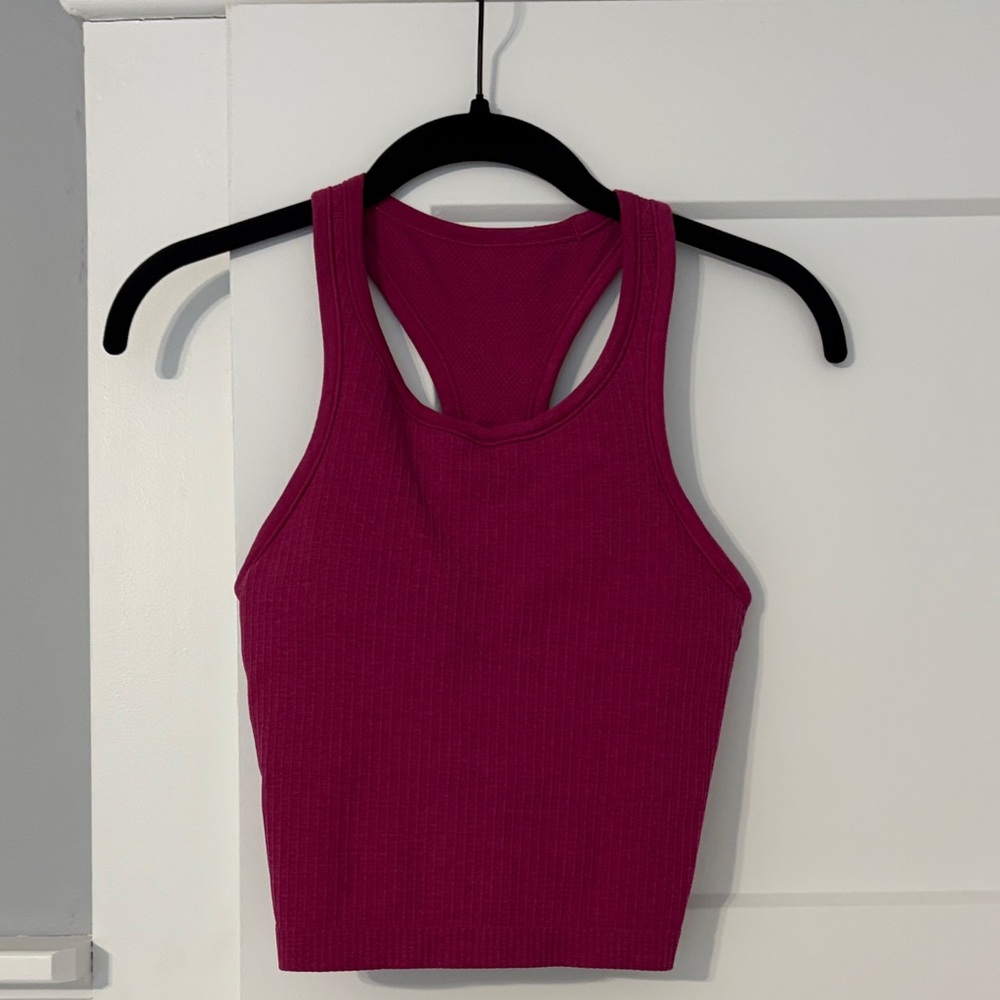 Lululemon Cropped Ebb to Street Tank